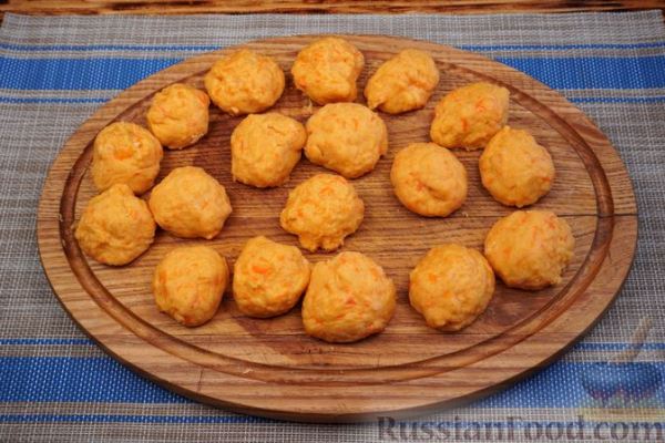 Тыквенное печенье с цедрой апельсина (без яиц)