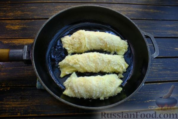 Рулеты из пекинской капусты с сыром (на <!--more--/>сковороде)